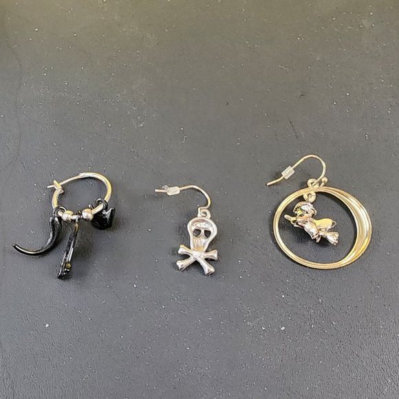 Avon Halloween Earrings Set of 3 - Picture 2 of 6